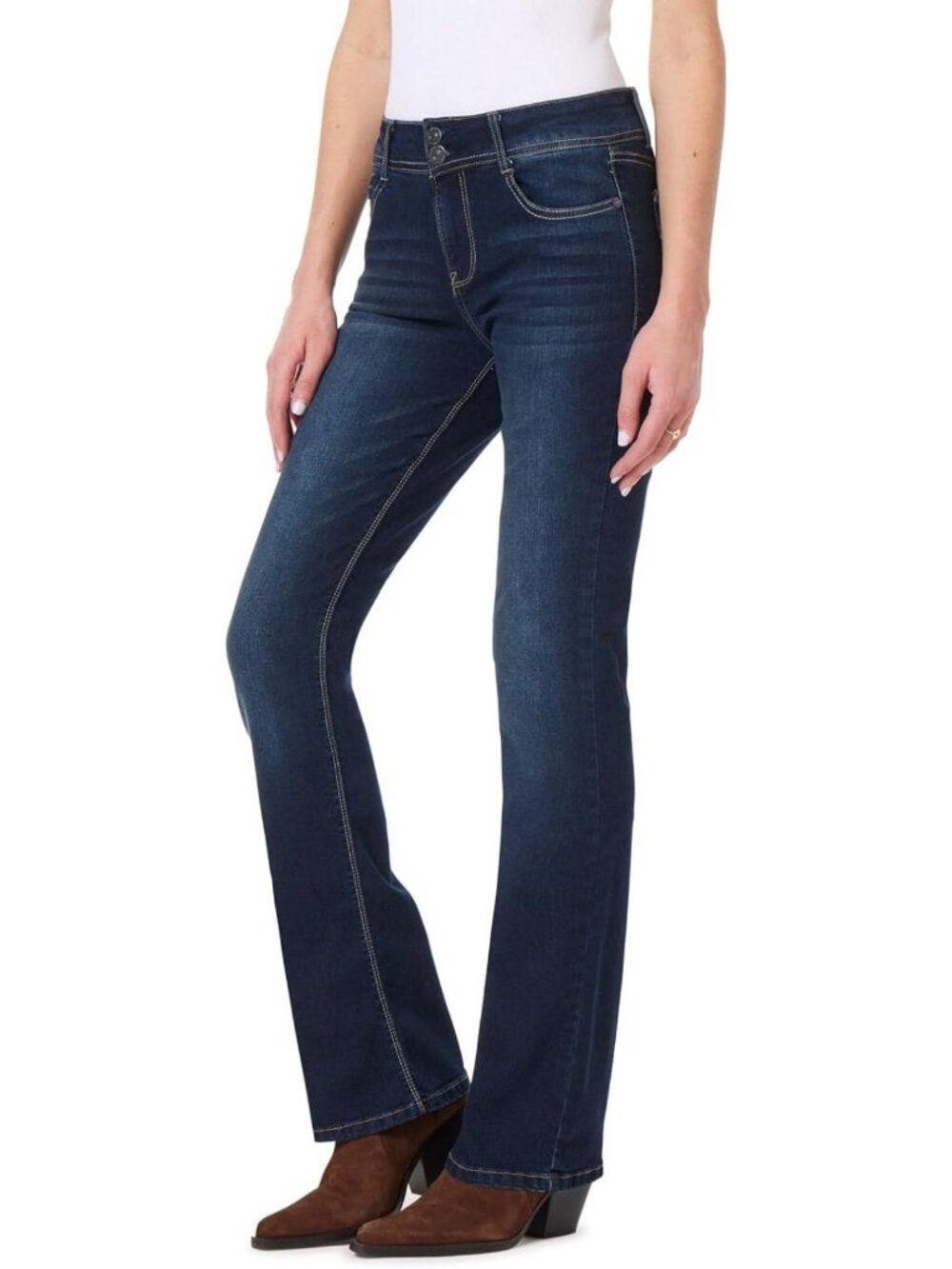 Curvy Bootcut Jeans for Women, Sizes 0-24, Luscious Fit, Flattering Style